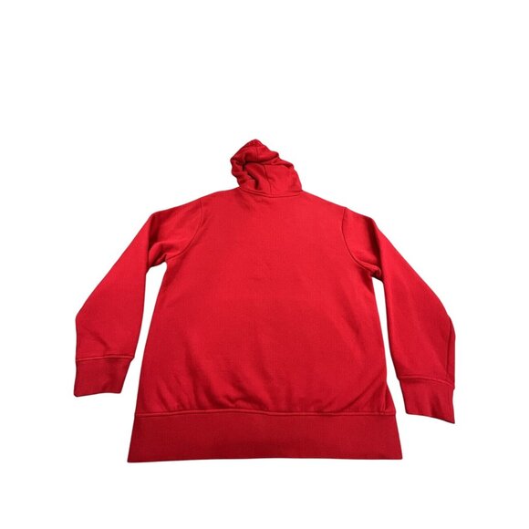 Reebok Mens XL Red Hoodie Sweatshirt Casual Wear Workout Hooded Pullover - Picture 2 of 10